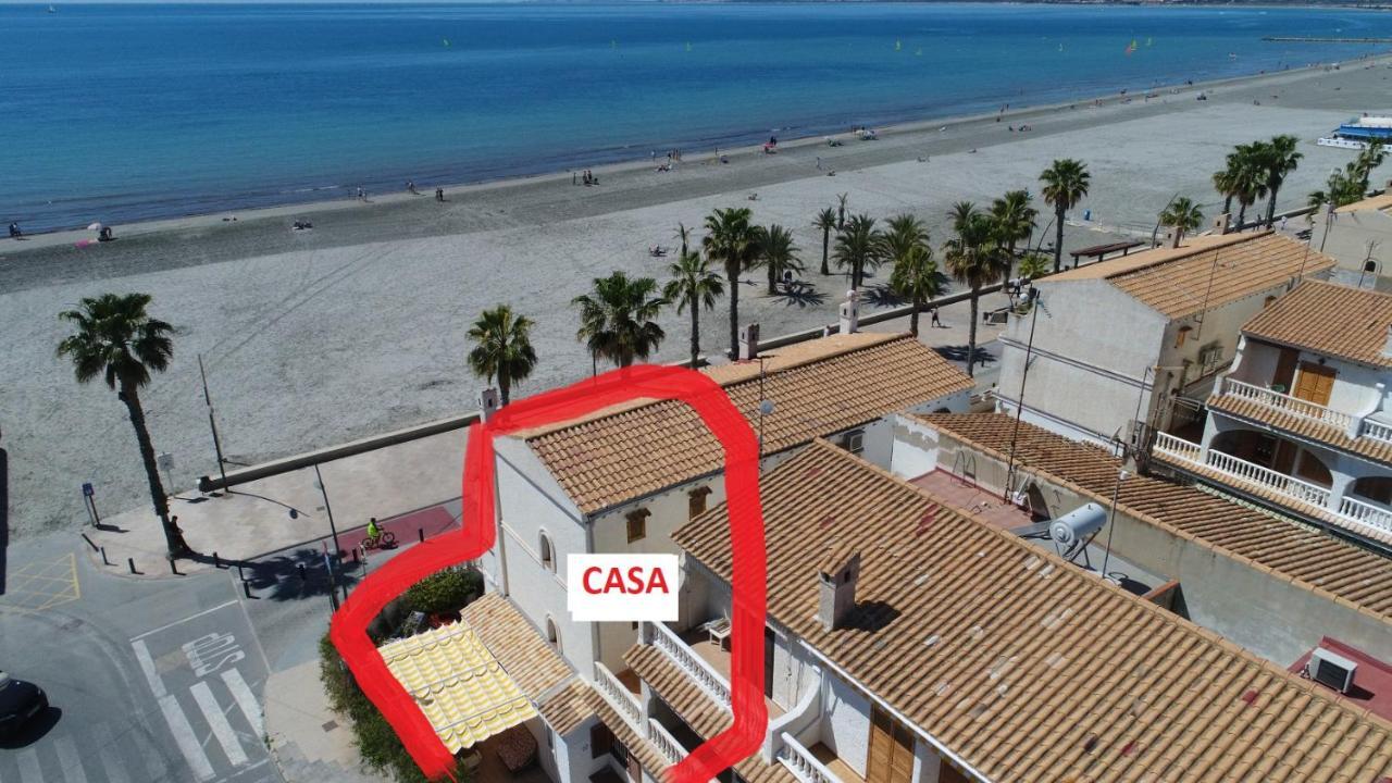 Casa Primera Linea Playa Tamarit Santa Pola Exterior foto